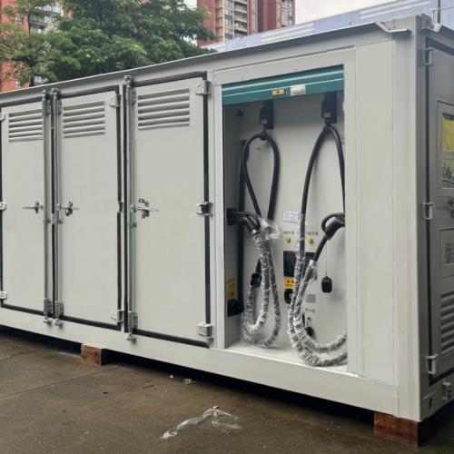 Battery energy storage system integrated super chargers